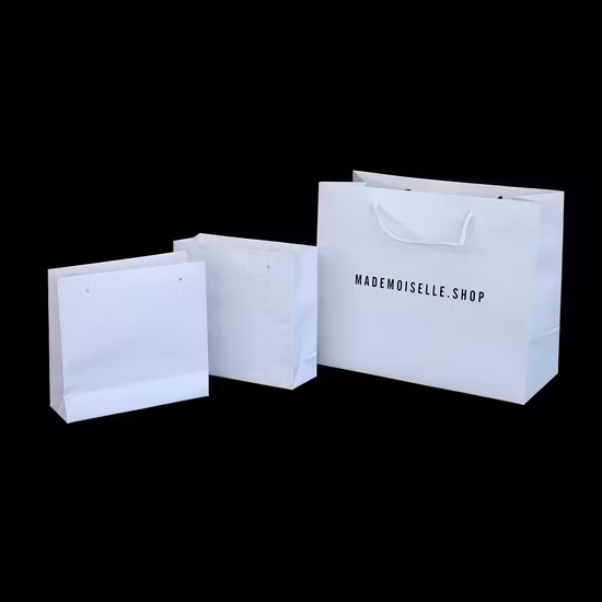 FSC Certified Custom Kraft Paper Bag Packaging Fast Food