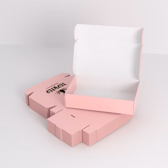 Cajas de embalaje corrugadas Kraft reciclables personalizadas de Amazon, caja móvil de cartón plegable para envío publicitario