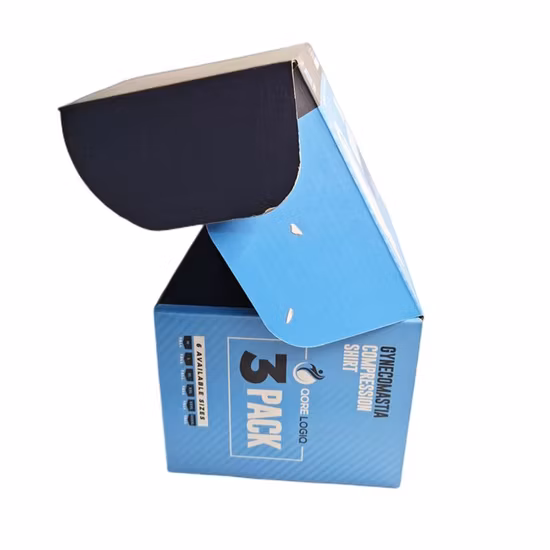 Caja corrugada de dureza, cajas de embalaje de envío personalizadas para perros