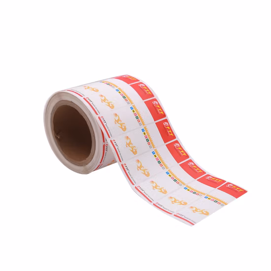 Código de barras vacío adhesivo de transferencia olográfica del holograma impermeable del vinilo personalizado anti