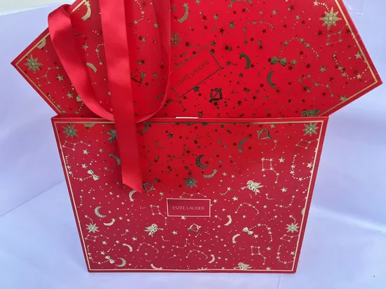 Bolsa de regalo de compras de impresión de papel cosmético de alta calidad personalizada